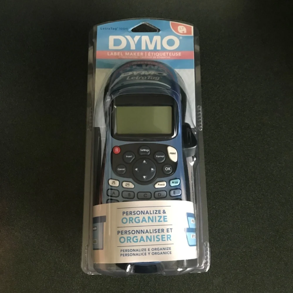 Dymo Label Maker Letra Tag 100H New